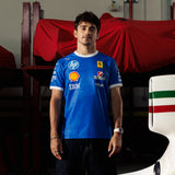 Ferrari Team T-Shirt, Puma, Monza Sonderedition, blau 🔥