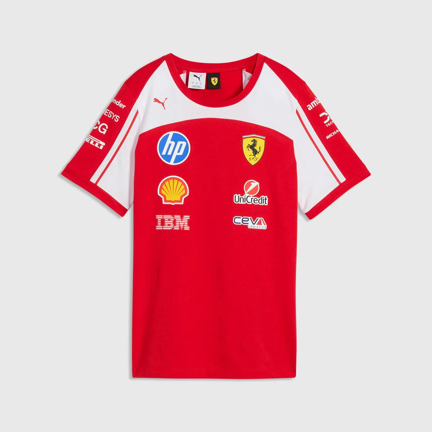 Ferrari T-Shirt, Team, frauen, rot