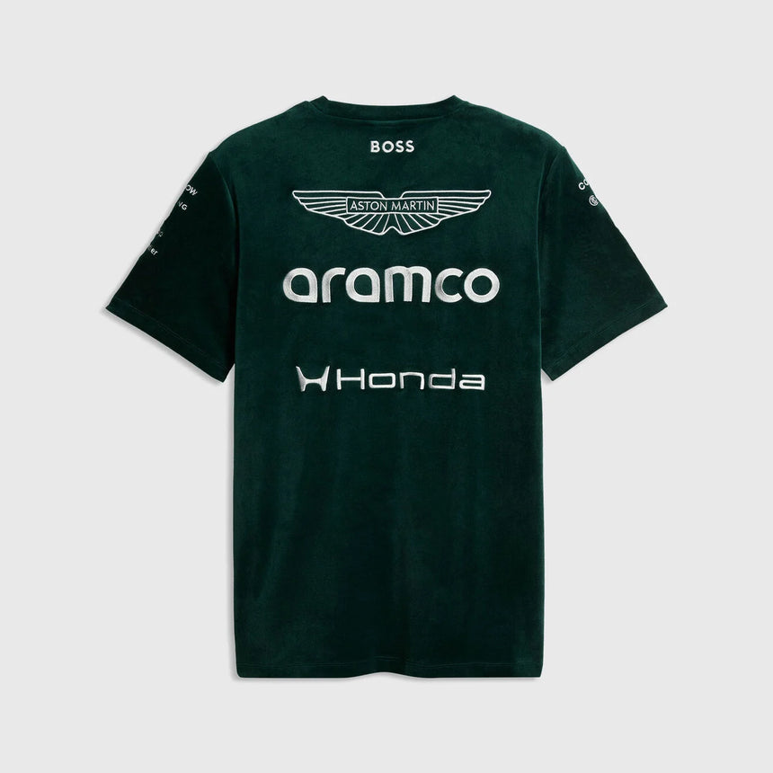 Aston Martin T-Shirt 2026, UK Special Edition, PUMA, herren, grün