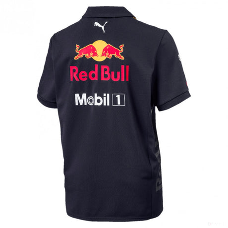 2018, Blau, Red Bull Kinder Team Polo Hemd - FansBRANDS®