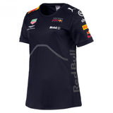 Red Bull Damen T-Shirt, Team, Blau, 2018