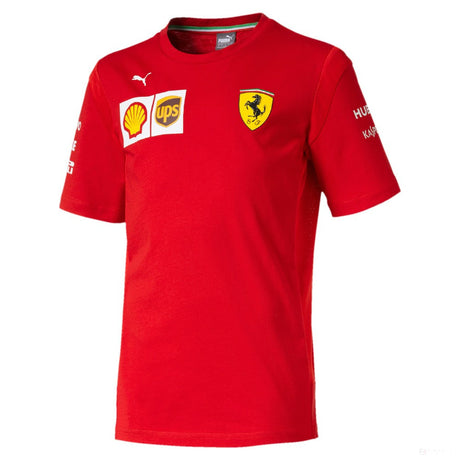 2019, Rot, Puma Ferrari Kinder Team T-shirt - FansBRANDS®