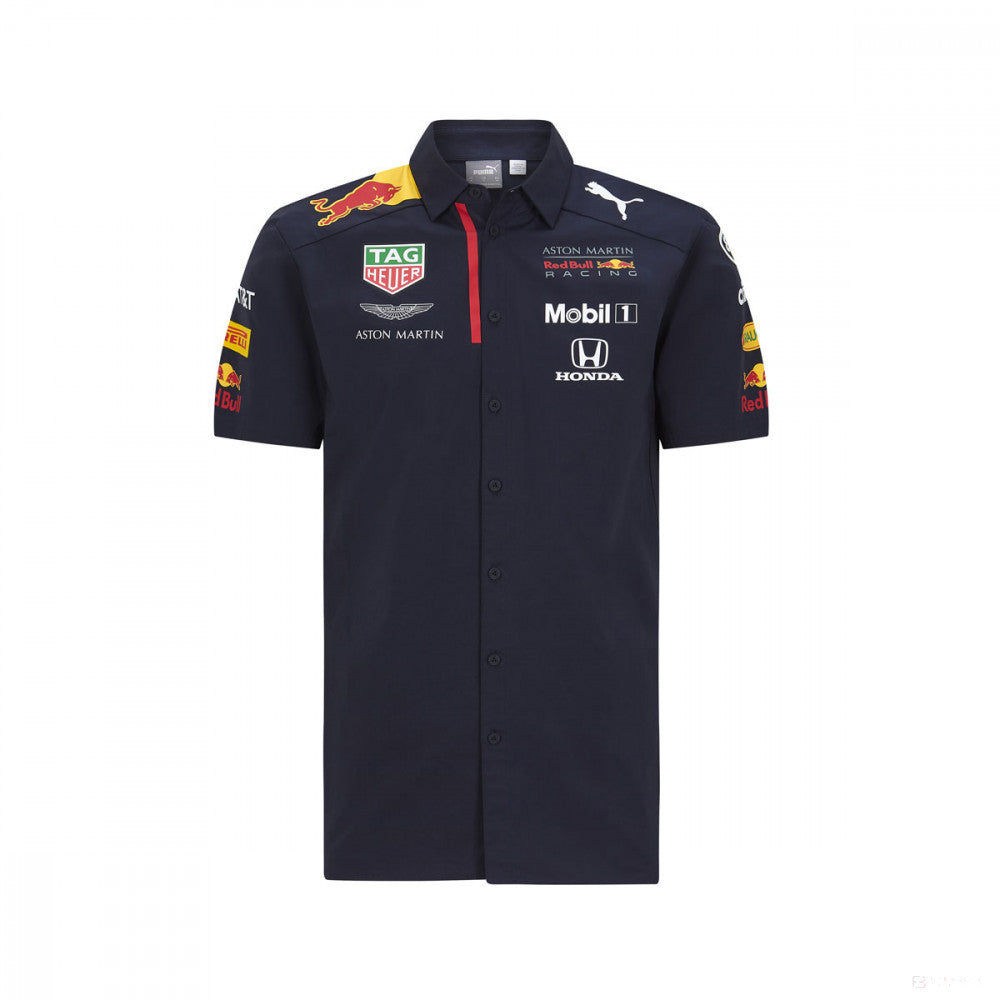 Red Bull Hemd, Puma Team, Blau, 2020