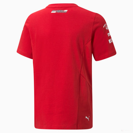 2021, Rot, Puma Ferrari Kinder Team T-Shirt - FansBRANDS®