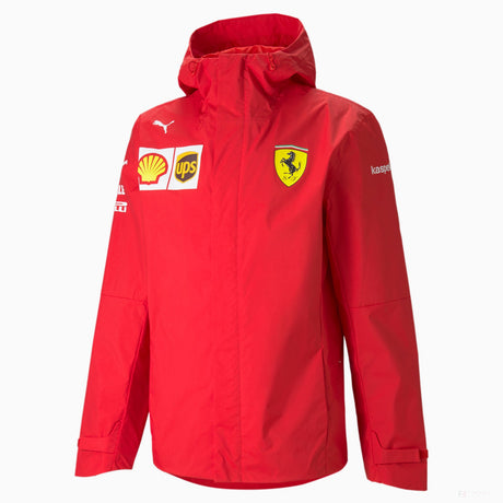 2021, Rot, Puma Ferrari Team Regenjacke - FansBRANDS®