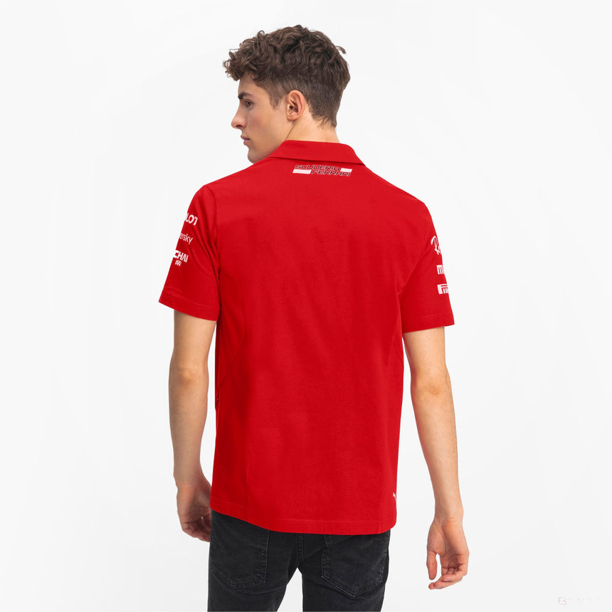 2021, Rot, Puma Ferrari Team Polo - FansBRANDS®