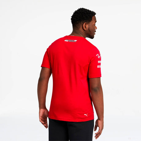 2021, Rot, Puma Ferrari Team T-Shirt - FansBRANDS®