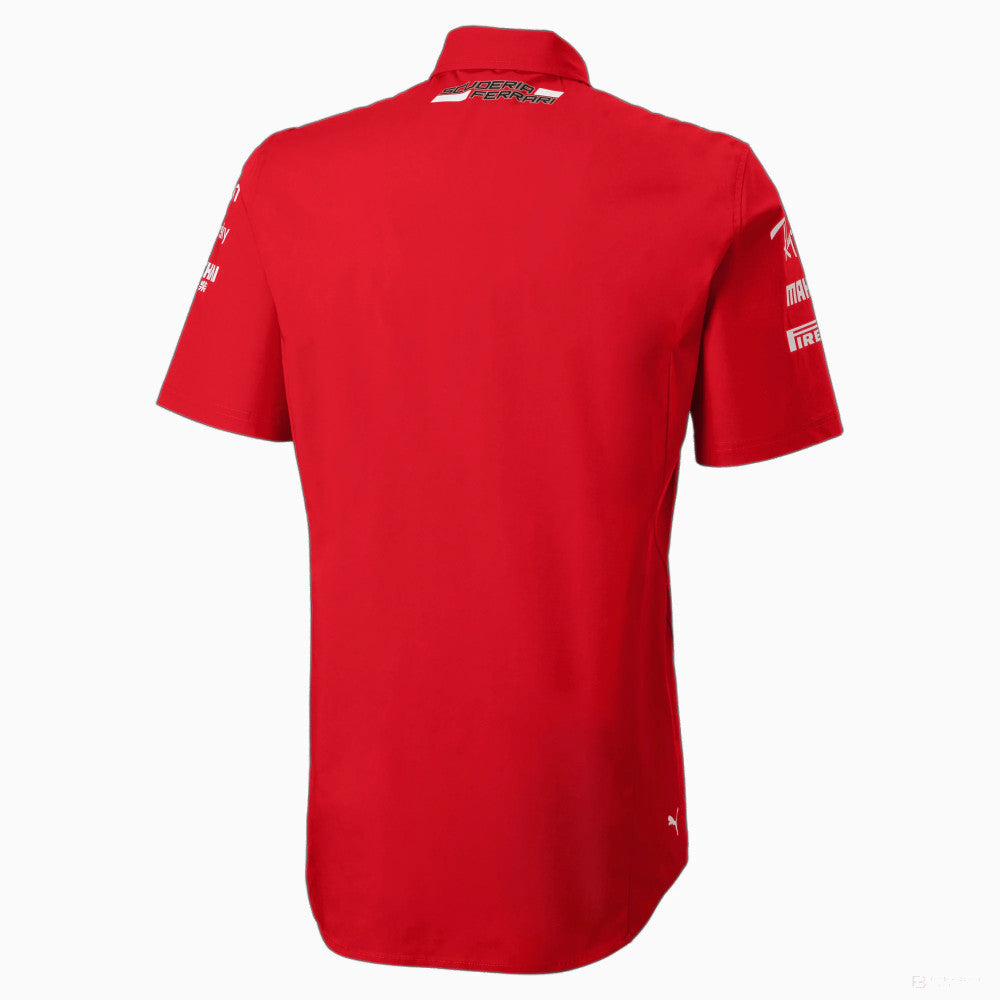 2021, Rot, Puma Ferrari Team Shirt - FansBRANDS®