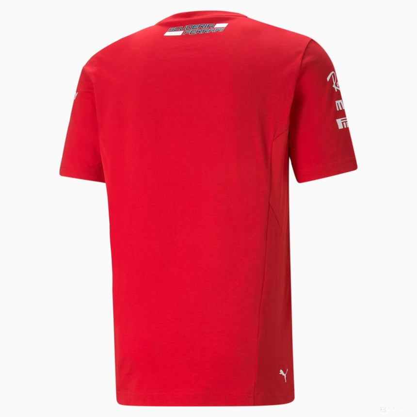 2021, Rot, Puma Ferrari Charles Leclerc T-Shirt - FansBRANDS®