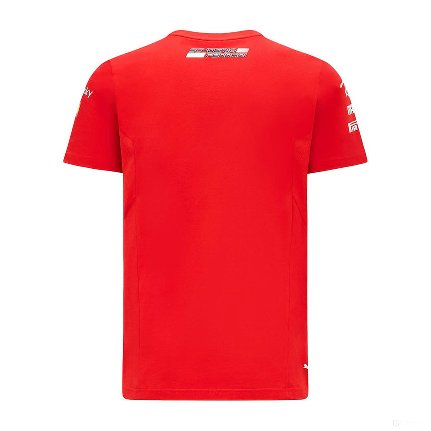 2021, Rot, Puma Ferrari Carlos Sainz T-Shirt - FansBRANDS®