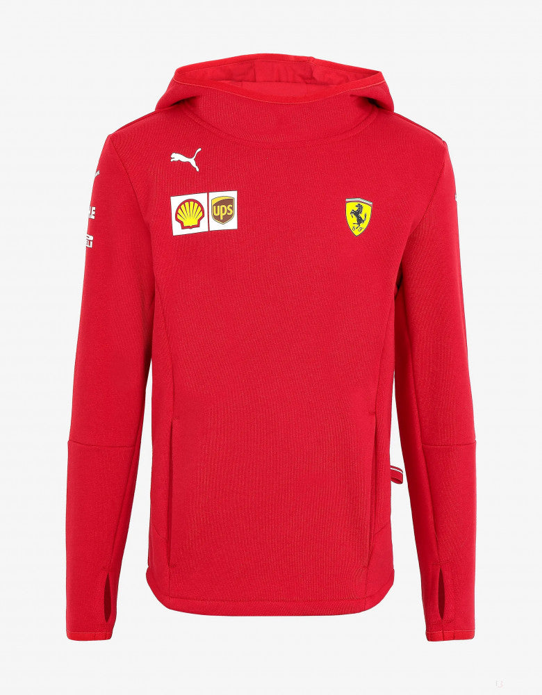 2021, Rot, Ferrari Kinder Kapuzenpullover - Team