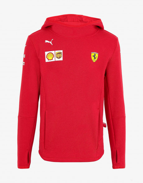 2021, Rot, Ferrari Kinder Kapuzenpullover - Team - FansBRANDS®