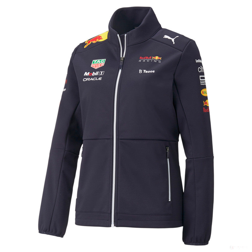 2022, Blau, Red Bull Team Damen Softshell Jacket - FansBRANDS®