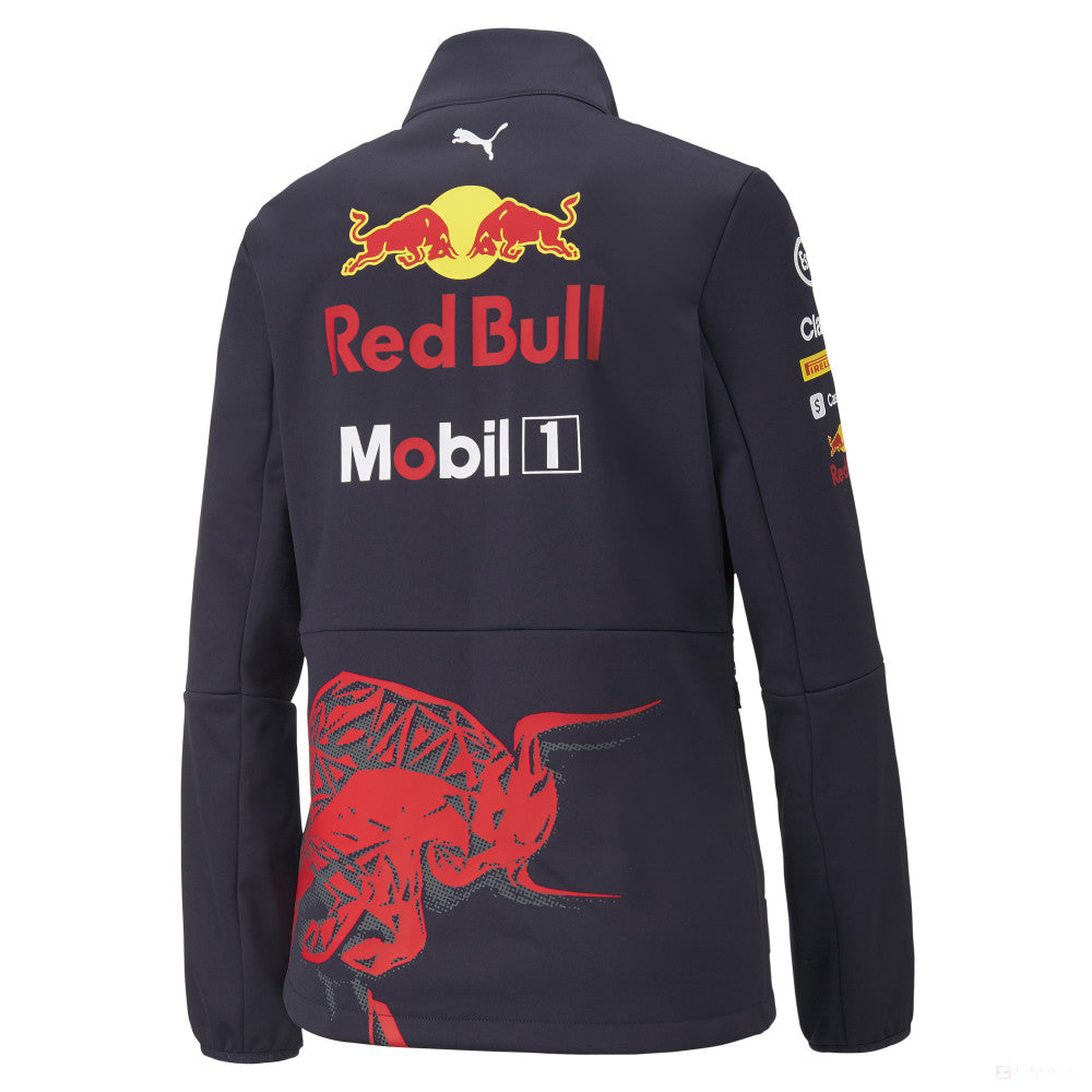 2022, Blau, Red Bull Team Damen Softshell Jacket - FansBRANDS®