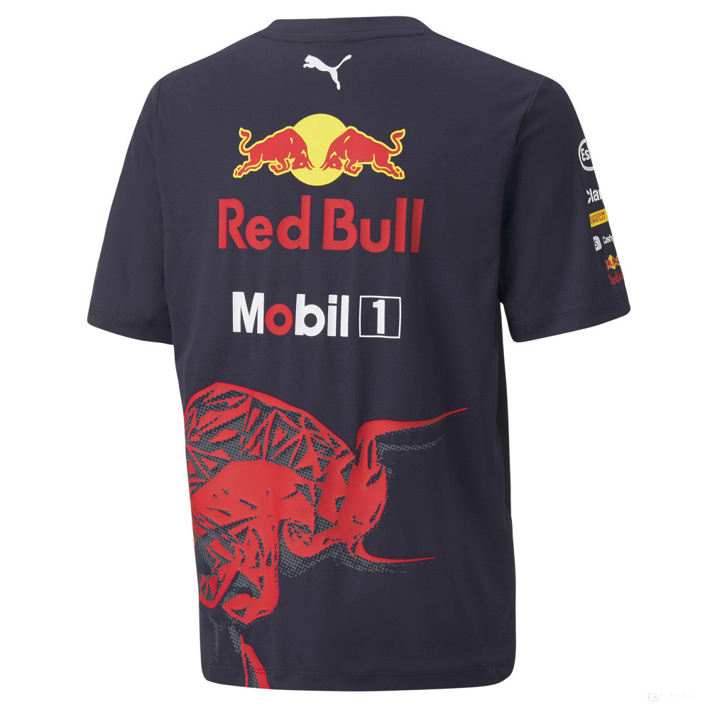 2022, Blau, Red Bull Team Kinder T-shirt