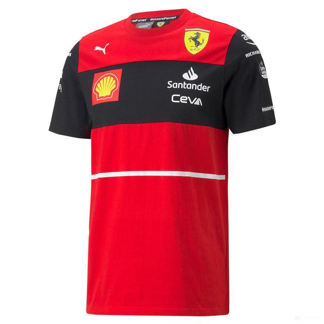 2022, Rot, Puma Ferrari Charles Leclerc Race T-shirt - FansBRANDS®