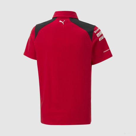 Ferrari polo, Puma, team, kids, red, 2023