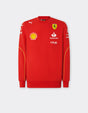 Ferrari pullover, Puma, team, rundhalsausschnitt, rot, 2024 - FansBRANDS®