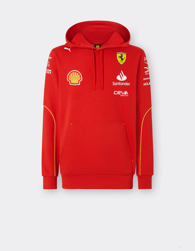 Ferrari kapuzenpullover, Puma, team, rot, 2024 - FansBRANDS®