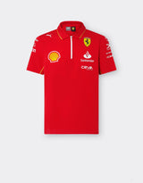 Ferrari polo-shirt, Puma, team, rot, 2024