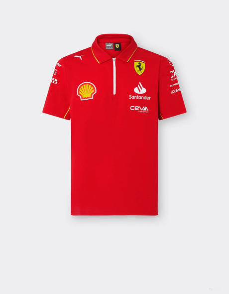 Ferrari polo-shirt, Puma, team, rot, 2024 - FansBRANDS®