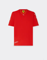 Ferrari t-shirt, Puma, Charles Leclerc, rot