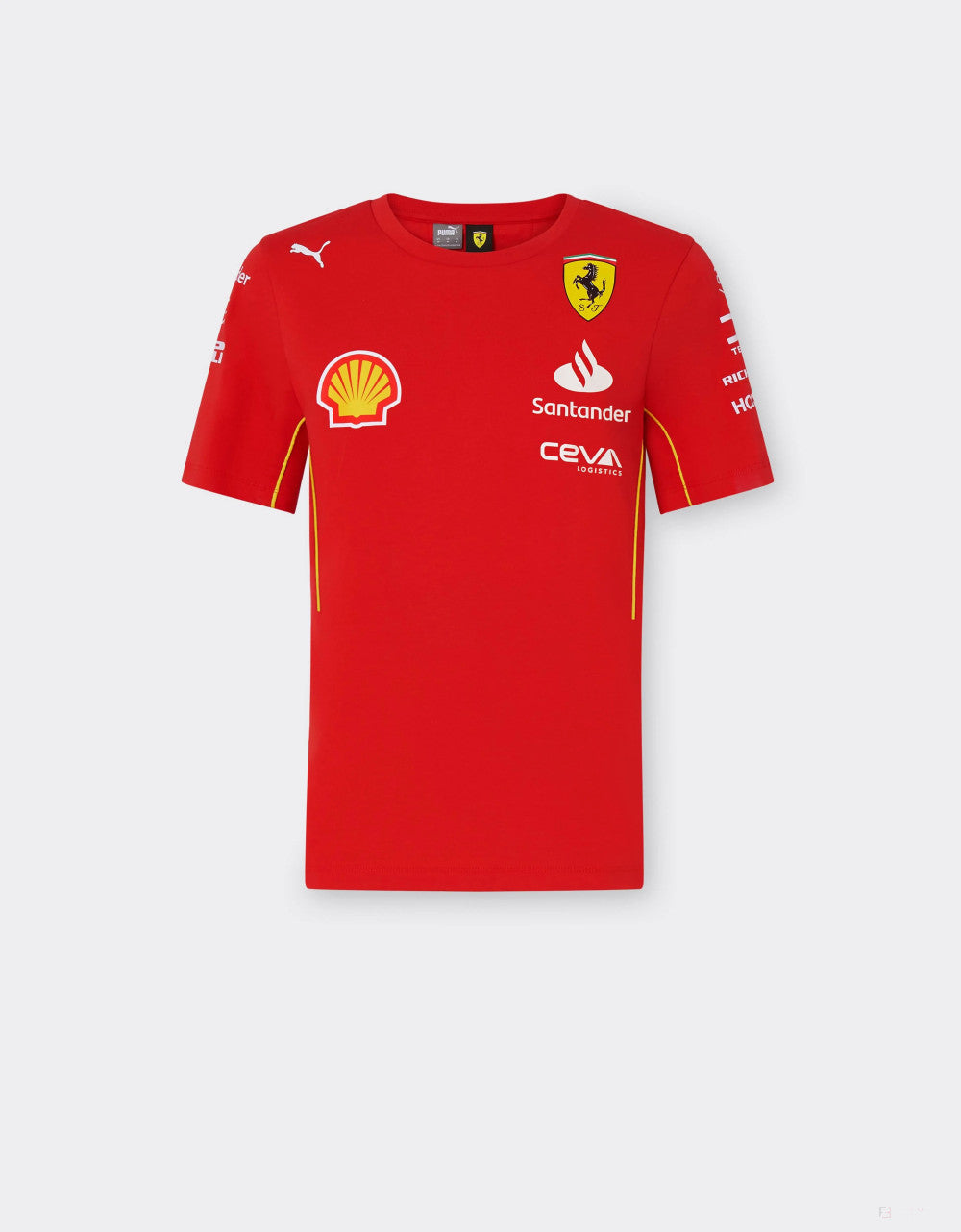 Ferrari t-shirt, Puma, team, damen, rot, 2024