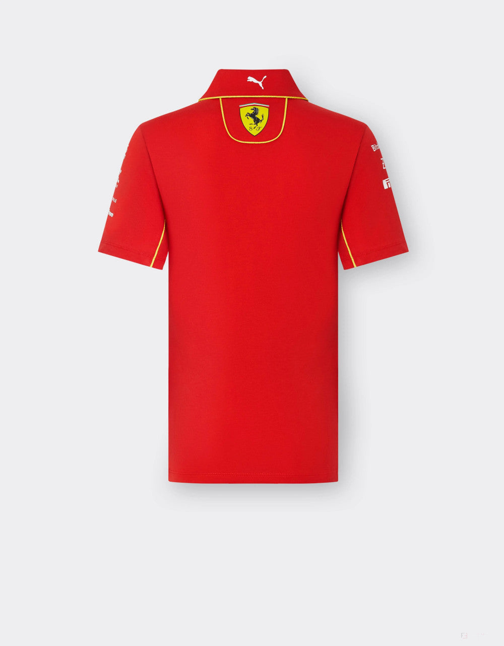 Ferrari polo-shirt, Puma, team, damen, rot, 2024