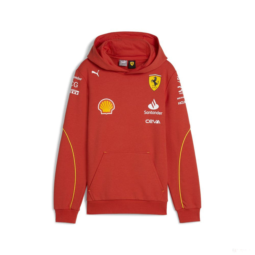 Ferrari kapuzenpullover, Puma, team, kinder, rot, 2024 - FansBRANDS®