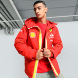 Ferrari jacke, Puma, team, pro, rot, 2024