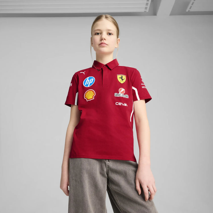 Scuderia Ferrari Team Kinder Poloshirt 🔥