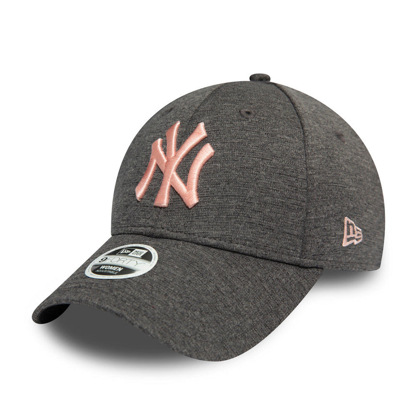 New York Yankees Cap, Tech-Jersey, New Era, 9FORTY, grau