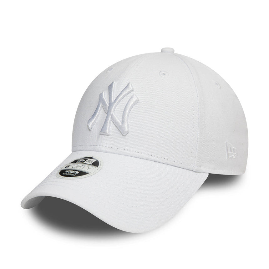 New York Yankees Cap, New Era, 9FORTY, essentiell, vollweiß