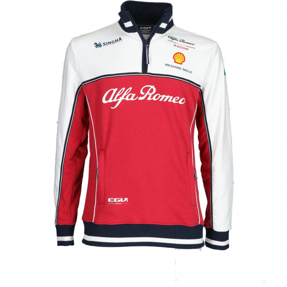 2019, Rot, Alfa Romeo Team Sweatshirt - FansBRANDS®