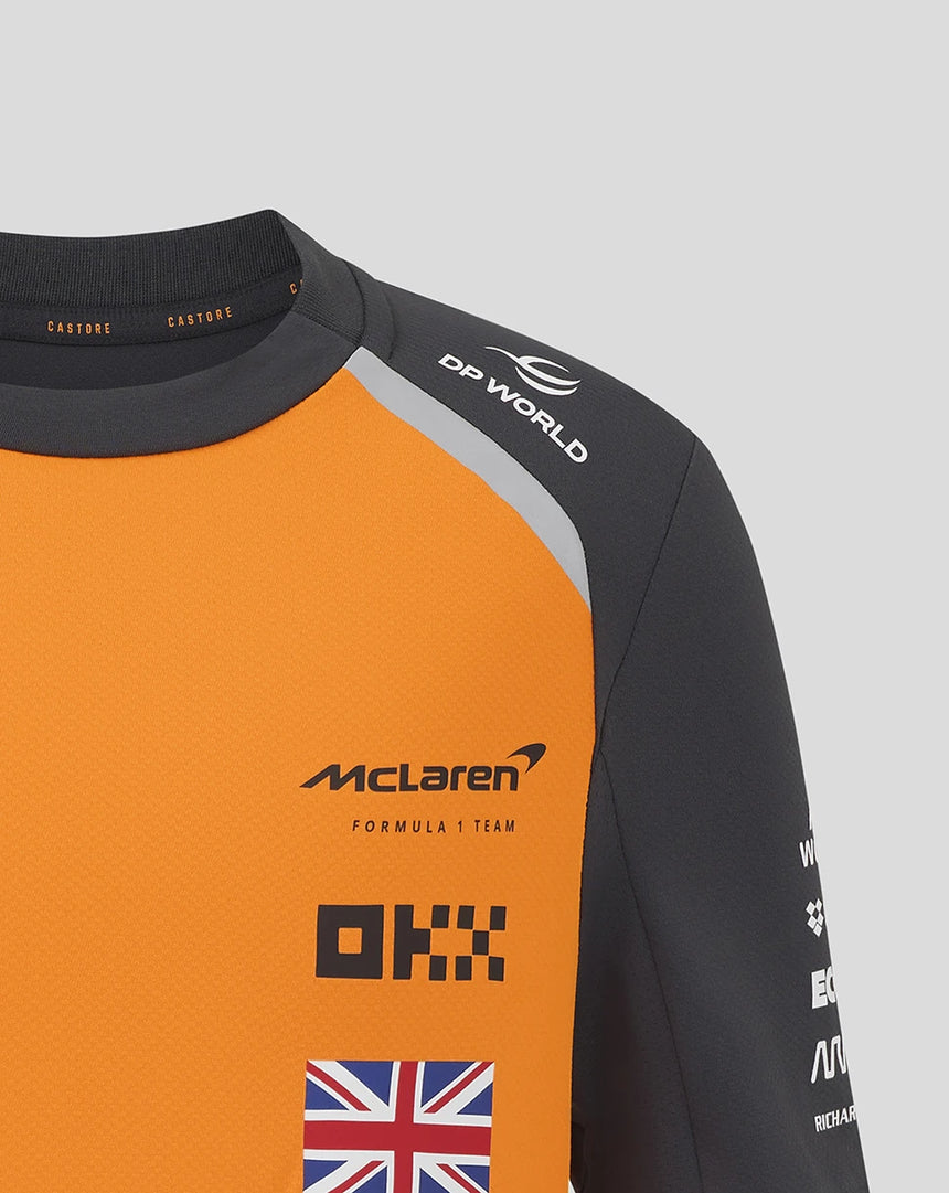 Camiseta infantil con la configuración del equipo McLaren F1, Lando Norris 🔥