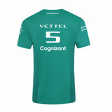 2022, Grün, Aston Martin Sebastian Vettel T-shirt - FansBRANDS®