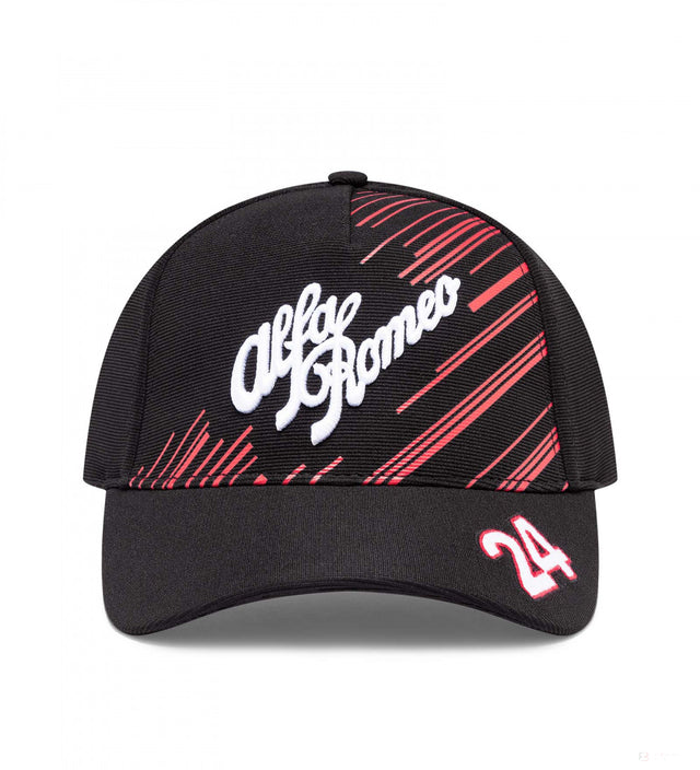 2022, Schwarz, Zhou Guanyu Team, Erwachsene, Alfa Romeo Baseballmütze - FansBRANDS®