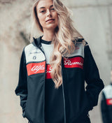 2022, Schwarz, Damen, Alfa Romeo Team Regenjacke
