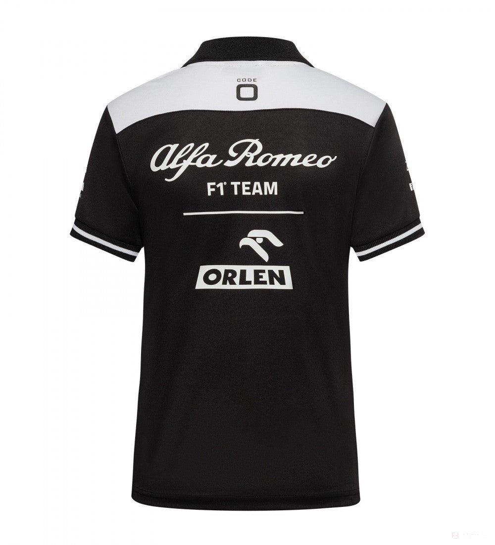 2022, Schwarz, Damen, Alfa Romeo Team Polo - FansBRANDS®