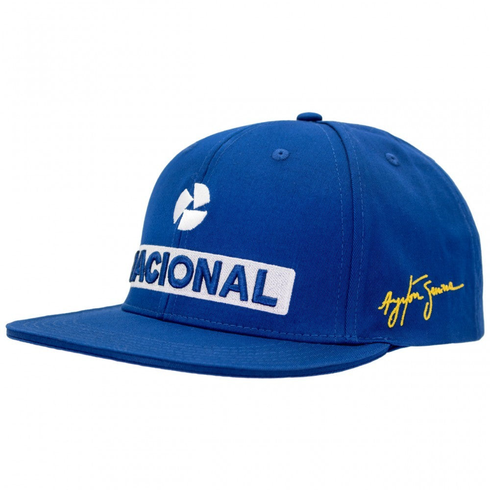 2015, Blau, Erwachsene, Senna Nacional Flatbrim Kappe - FansBRANDS®