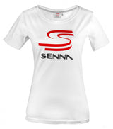 2020, Weiß, Ayrton Senna Damen T-Shirt