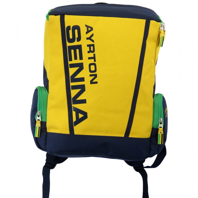 2015, Gelb, 30x44x13 cm, Senna Racing Rucksack - FansBRANDS®