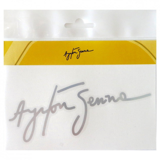 2015, Silber, Senna Signature Aufkleber - FansBRANDS®