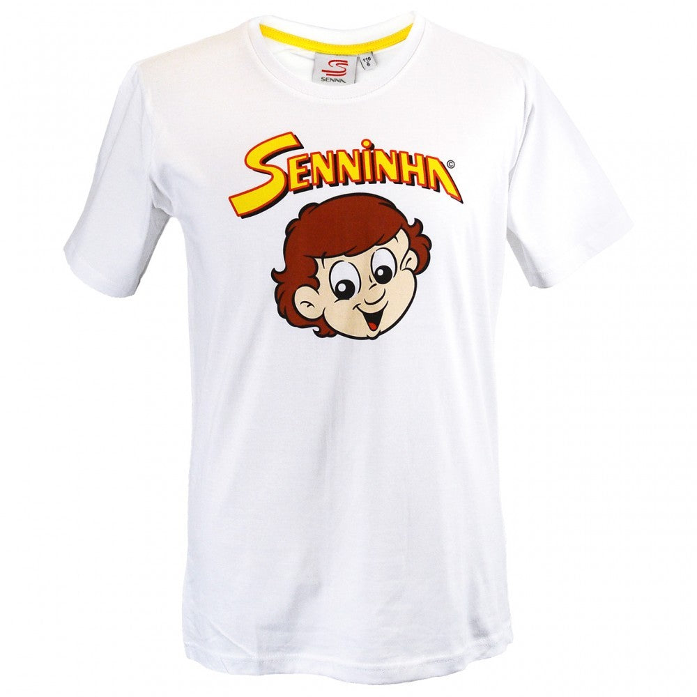 2015, Weiß, Senna Round Neck Kinder Senninha T-shirt