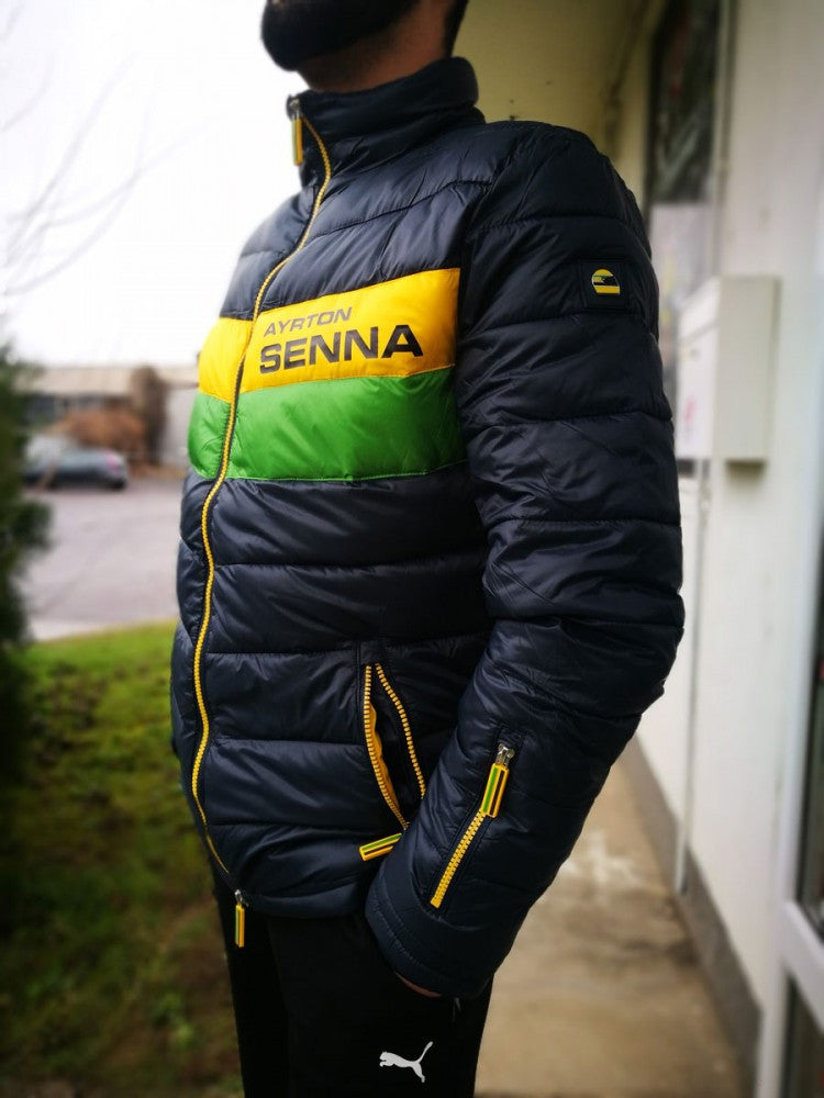 2018, Blau, Senna Padded Track Jacke