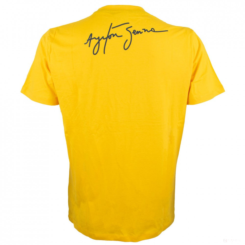 2018, Gelb, Senna Round Neck Signaure T-shirt
