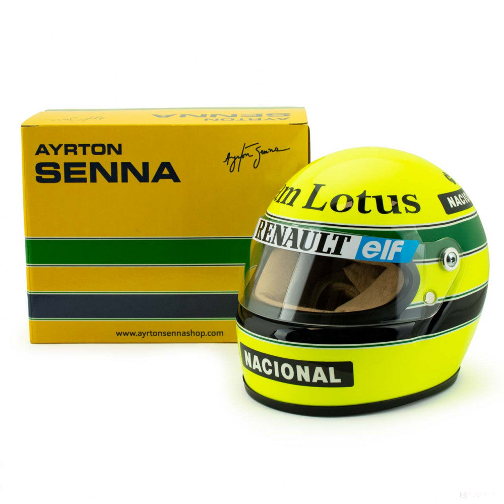 1985, Gelb, 1:2, Ayrton Senna Sturzhelm 1985