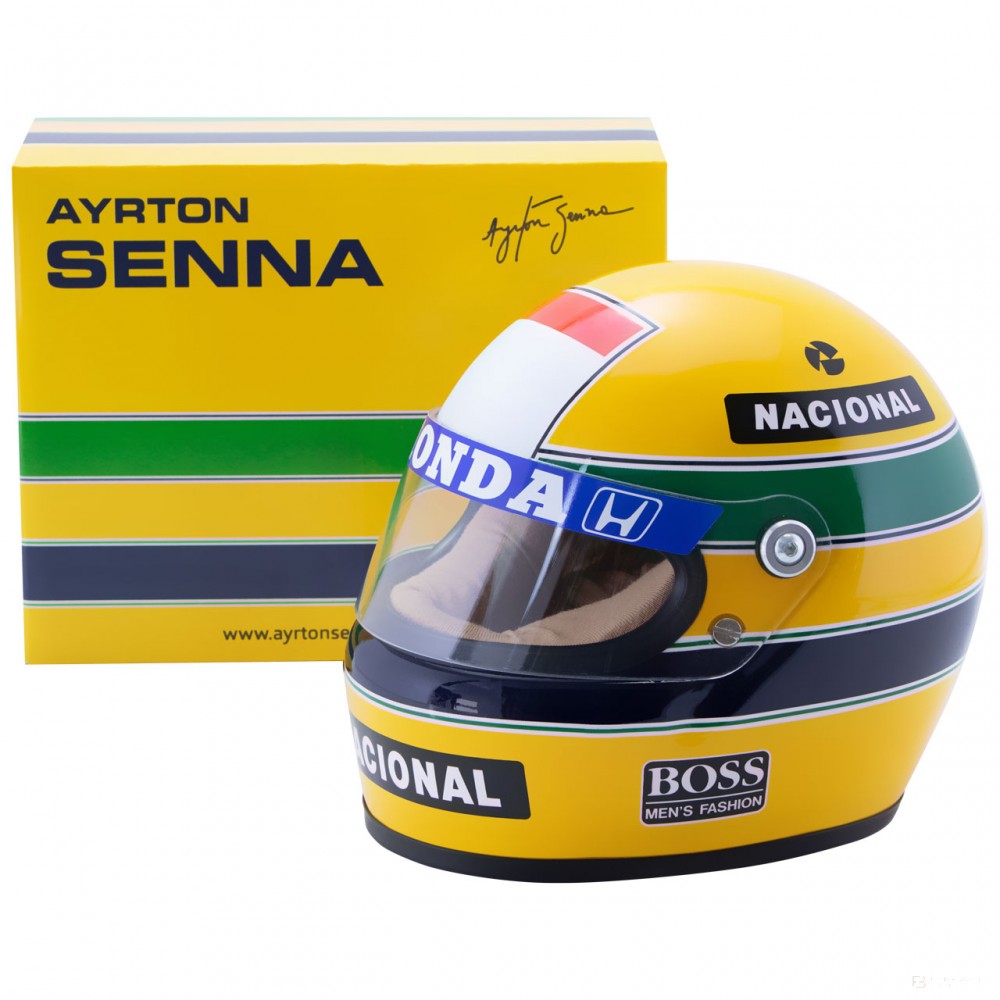 2020, Gelb, 1:2, Ayrton Senna 1988 Sturzhelm