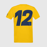 Ayrton Senna T-Shirt, #SENNA, gelb
