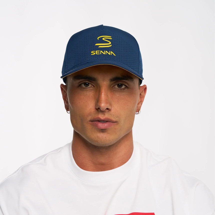 Ayrton Senna Kappe, Freizeit, blau